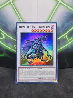 Yugioh Hundred Eyes Dragon LC5D-EN154 Super Rare 1st Edition NM - Image 1