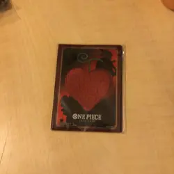 One Piece DF03 Devil Fruit Collection Vol 3 Promo Don Card &Red Sleeves Sealed - Image 3