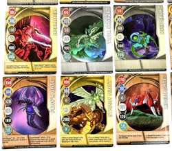 Bakugan Battle Brawlers Mixed Lot 23 Metal Magnetic Cards 23 Regular '08 & '09 - Image 5