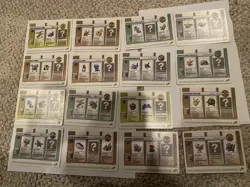 Lot of Pokemon Battle Card E Reader Ruby Gameboy Advance 2003 Battle Record Card - Image 1