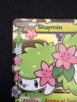 Shaymin EX XY148 Ultra Rare Black Star Promo Pokemon TCG Card - Image 5