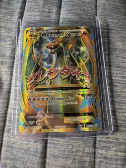 Pokemon TCG Evolutions Full Art Holo Ultra Rare Card M Mega Charizard EX 101/108 - Image 1