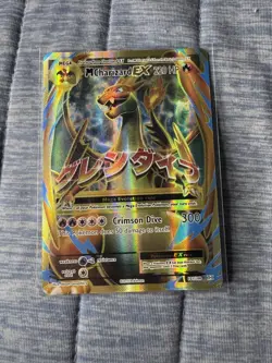 Pokemon TCG Evolutions Full Art Holo Ultra Rare Card M Mega Charizard EX 101/108 - Image 2