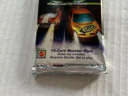 Hot Wheels AcceleRacers 15 Card Booster Pack Collectible Card Game 2 Pack Hazard - Image 3