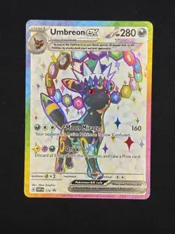 Pokemon Umbreon ex SVP176 Sv: Scarlet & Violet Promo Cards Holo - Image 1