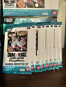 Dragon Ball Super Card Game Fusion World SB02 Booster 8 Packs - Image 1
