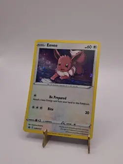 Eevee Rare Holo SWSH127 Pokemon Card Black Star Promo Near Mint! - Image 1