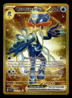 Quaquaval ex 273/193 Hyper Rare Paldea Evolved Pokemon Card - Image 1