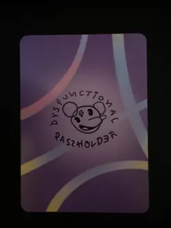 Pokenot Ew Mew #151- Dysfunctional Passholder Pokenots 151 Card Pokemon - Image 2