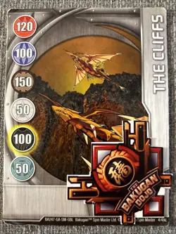 BAKUGAN:Battle Brawlers B1 | The Cliffs 🥈Silver Gate Card | 4/48c - Image 2