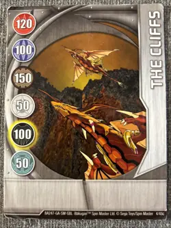 BAKUGAN:Battle Brawlers B1 | The Cliffs 🥈Silver Gate Card | 4/48c - Image 3