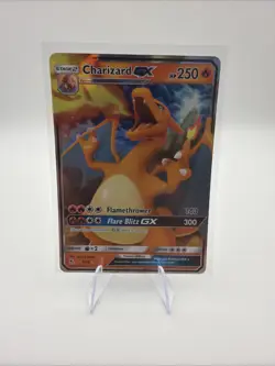 Pokemon TCG Charizard GX 9/68 Hidden Fates Holo Ultra Rare Card - Image 1