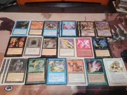 Assorted HP & Damaged Magic The Gathering Collection 150+ Cards Sleeve Playable - Image 3