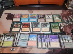 Assorted HP & Damaged Magic The Gathering Collection 150+ Cards Sleeve Playable - Image 4