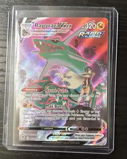 Pokemon TCG Swsh12: Silver Tempest Rayquaza VMAX TG20/TG30 Card NM/M Condition - Image 2