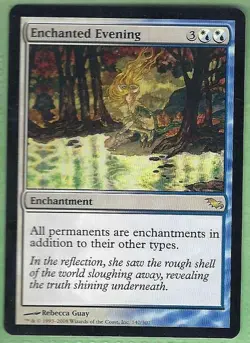 Enchanted Evening - MTG Magic the Gathering - NM - Image 1