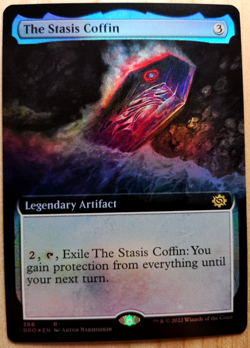 The Stasis Coffin - Extended Art - Foil - Brothers' War - NM - EN - 366 - Image 1