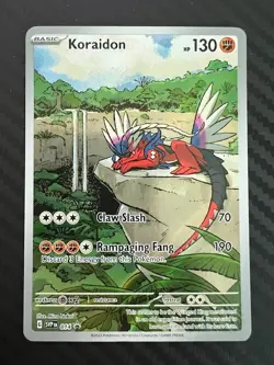 Pokemon TCG Koraidon SVP Black Star Promos SVP014 Holo Promo NM - Image 1