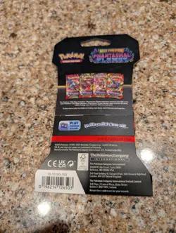Pokemon Mega Evolution Phantasmal Flames Sleeved Booster Pack x10 🔥 - Image 3