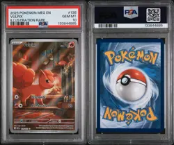 Pokemon Vulpix Illustration Rare Mega Evolutions, PSA Gem Mint 10, 138/132 - Image 3