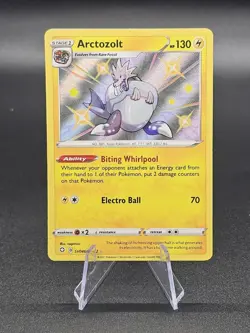 Arctozolt SV046/SV122 Shiny Vault Holo Rare Pokemon 2021 Shining Fates Extinct! - Image 1