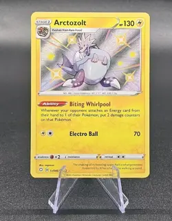Arctozolt SV046/SV122 Shiny Vault Holo Rare Pokemon 2021 Shining Fates Extinct! - Image 2