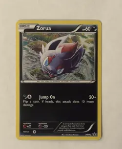Zorua BW12 Black White Black Star Promo 2011 NM/ M Pokemon - Image 2