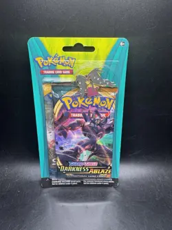 Pokemon XY Blister 2-Pack-S & S Darkness Ablaze/Sun & Moon w/ Pin - Image 1