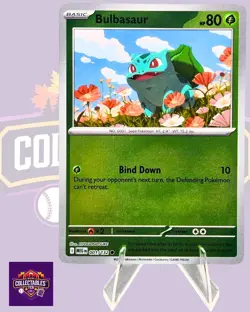 Bulbasaur 001/132 Me01: Mega Evolution Reverse Holo - POKEMON TCG NM SHIPS FREE - Image 1