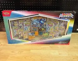 PRISMATIC EVOLUTIONS Lucario EX and Tyranitar EX Premium Collection Sam’s Club - Image 1