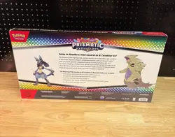 PRISMATIC EVOLUTIONS Lucario EX and Tyranitar EX Premium Collection Sam’s Club - Image 2