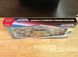 PRISMATIC EVOLUTIONS Lucario EX and Tyranitar EX Premium Collection Sam’s Club - Image 5