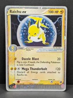 Raichu ex 98/100 Sandstorm Holo Rare Pokemon TCG Nintendo Pikachu HP - Image 1