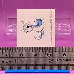 Dratini Pokemon Sticker Seal Nintendo TCG Vintage Japanese Very Rare #125 - Image 2