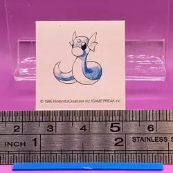 Dratini Pokemon Sticker Seal Nintendo TCG Vintage Japanese Very Rare #125 - Image 5
