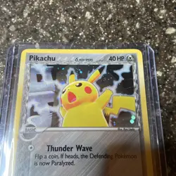 2006 Pokemon TCG Pikachu Delta Species Promo 035 Holo Black Star EX - Image 2