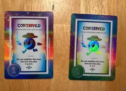 Doomlings Exclusive Foil Contrived Special Edition Cards 1/4 & 2/4 - GenCon 2025 - Image 1
