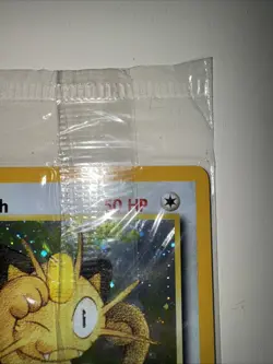 #10 Meowth 2000 Game Boy Black Star Promo Holo Pokemon Card - SEALED - Image 5