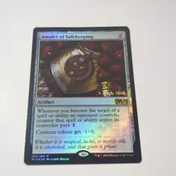 Amulet of Safekeeping Prerelease Cards Foil - Image 1