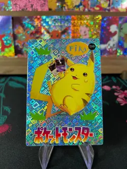 Pikachu Cards #189 Pokemon Vintage Prism Vending Sticker NM US SELLER - Image 1