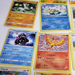 Lot of 29 Pokemon Cards & Mini Binder Kindra EX Wishiwashi GX Plus 27 others - Image 2