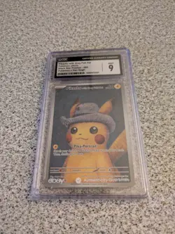 Pikachu with Grey Felt Hat 085 Sv: Scarlet & Violet Promo Cards Regular-CGC 9 - Image 1