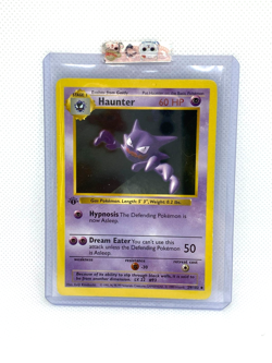 Haunter Base Set 29/102 Shadowless First Edition Pokemon Trading Card - Image 1