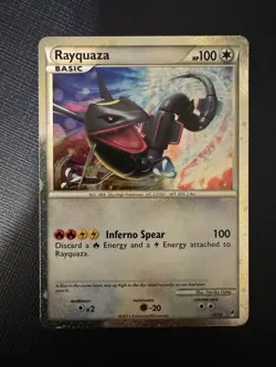 Pokemon TCG Rayquaza Call of Legends SL10 Shiny Holo Rare Card - Image 1