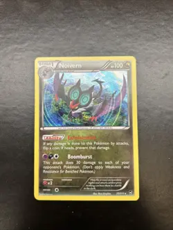 Noivern 77/111 - Pokemon 2015 XY Furious Fists Holo Rare Card NM Near Mint - Image 1