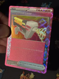 Pokemon Cards Dangerous Laser 058/064 Holo Rare Ace Spec Shrouded Fable - (NM) - Image 2