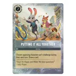 Zootopia • Putting It All Together Foil Card Disney Lorcana Promo 27/P3 • EN 10 - Image 2