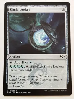 MTG Ravnica Allegiance Simic Locket 240/259 NM - Image 1