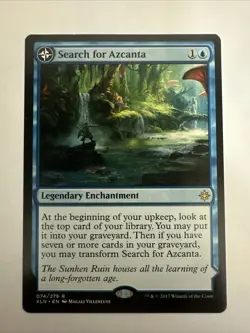 MTG Search for Azcanta Azcanta, the Sunken Ruin Ixalan 074/279 Regular Rare - Image 1