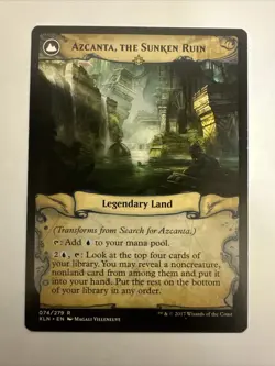 MTG Search for Azcanta Azcanta, the Sunken Ruin Ixalan 074/279 Regular Rare - Image 2